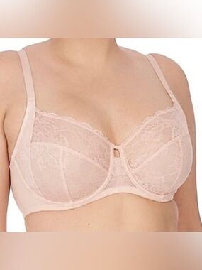 Natori Blush Lace Underwire Bra - Light Pink PR2-123